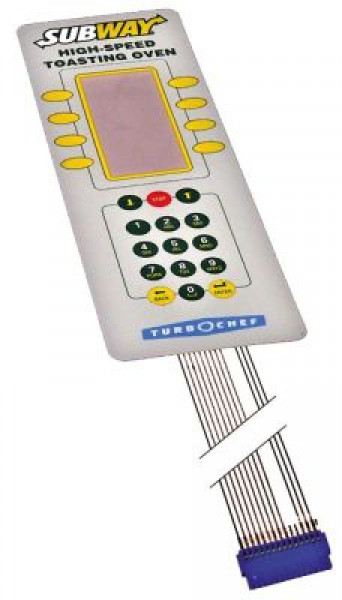 Клавиатура мембранная Д 295мм Ш 100мм подходит для TURBOCHEF SUBWAY