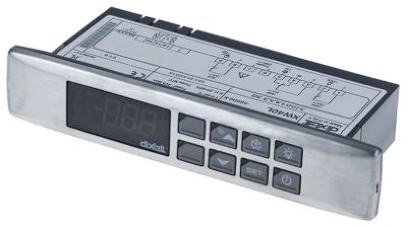 Регулятор электронный 230В мм 150x31мм NTC сборка вмонтирование выходы реле 3 XW40L - 3