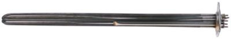 Элемент нагревательный  8800Вт 230В Д 550мм фланец с 3мя отверстиями присоединение M4