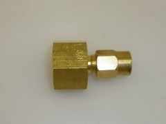 RACCORDO OTTONE 3/8" - ø 6 mm CON OGIVA per ANIMO DWI GL30/45/60/90 - FC GL5/10/20 - KF6GL