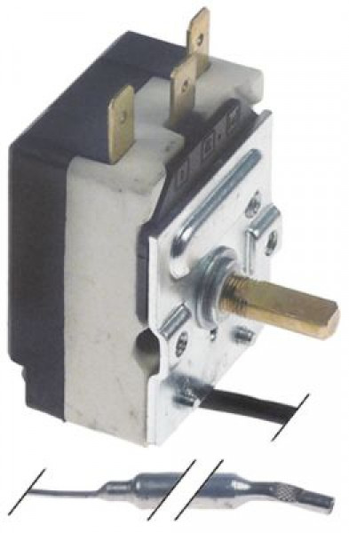 Термостат ø датчик 6мм Д датчик 110мм капиллярная трубка  1500мм