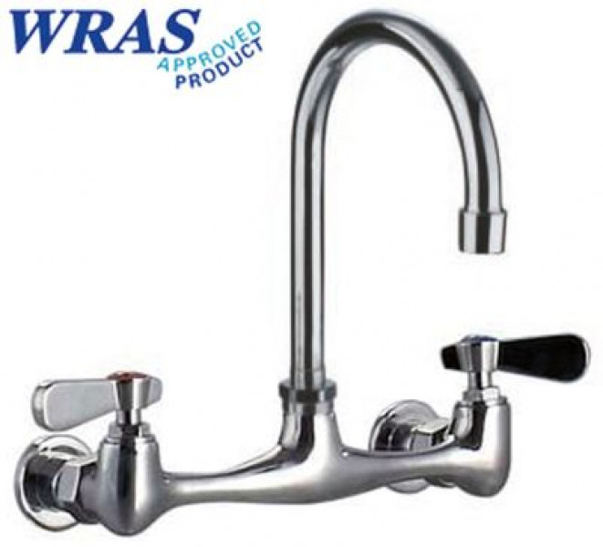 Кран-смеситель настенный GEV серия AMERICAN LINE арматура стенка верхняя часть крана