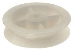 Шкив для круглового ремня одинарн. гнездо для оси ø 10мм ширина диска 12мм