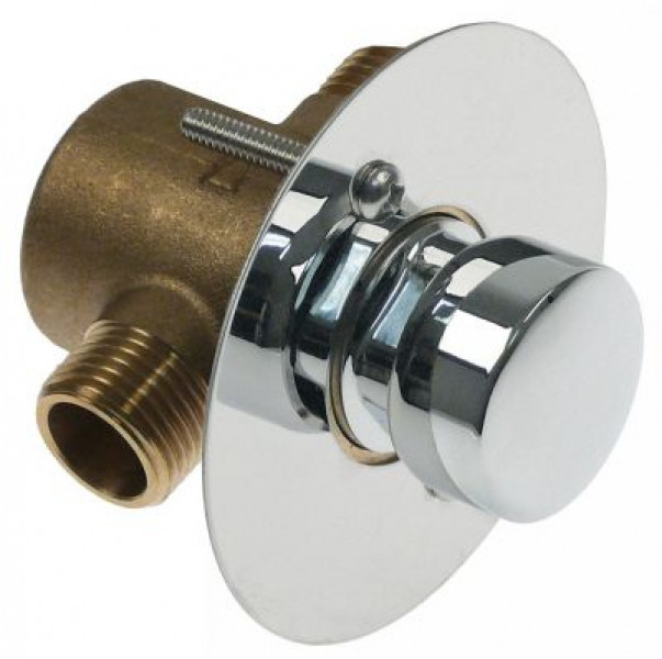 Кран самозапорный встраиваемый клапан резьба 1/2" В 68мм ca. 6с