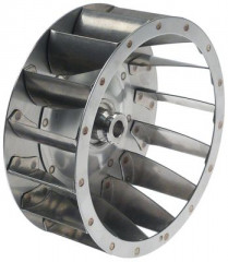 Крыльчатка вентилятора В1 60мм В2 18мм Д1 ø 160мм Д2 ø 11мм Д3 ø 16мм лопатки 15