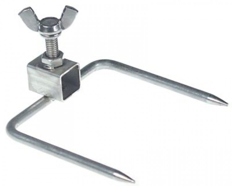 Зажим для шампуров одинарн.