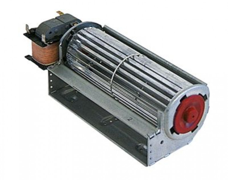 Вентилятор с поперечным потоком 22Вт 230В мотор слева ø валка 60мм Д валка 180мм