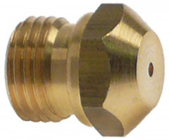 Жиклёр газовый резьба M10x1 ширина зева ключа 11 ø отверстия 8мм