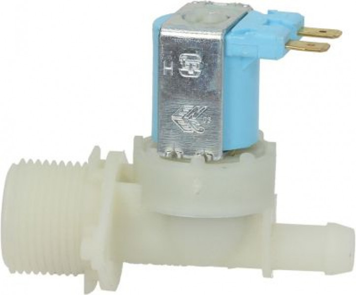 Клапан электромагнитный одинарн. прямой пластмасса темп. макс. 90°C вход 3/4" 220/240 В перем. тока