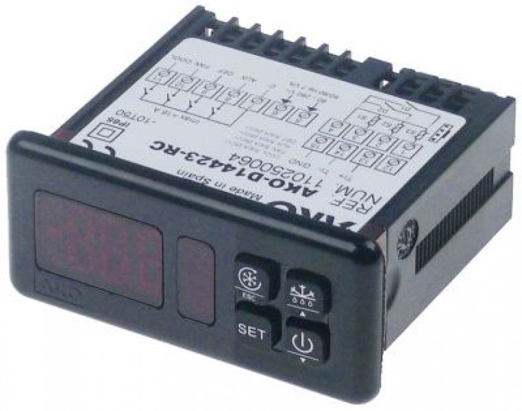 Регулятор электронный 90-240В мм 71x29мм NTC/PTC сборка вмонтирование выходы реле 4 вмонтирование