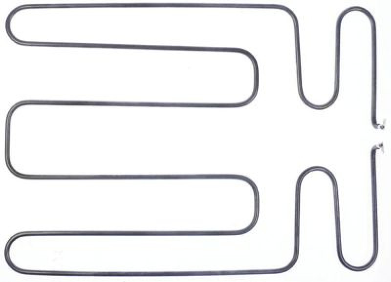 Элемент нагревательный 2500Вт 400В Д 600мм для духового шкафа пластинчатый крепёж