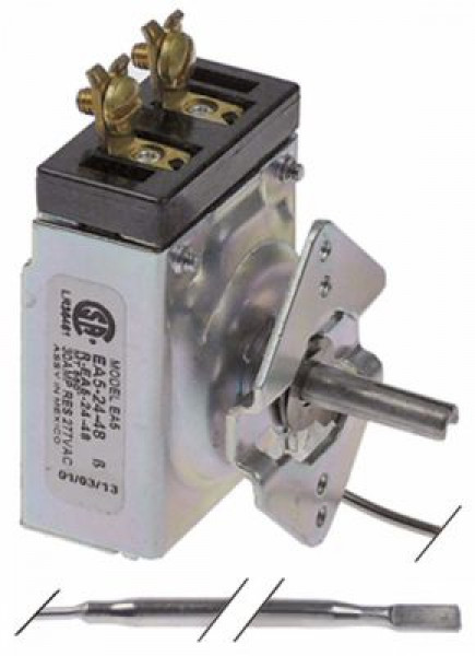 Термостат темп. макс. 287°C 1-полярн. 1NO 30А ø датчик 47мм Д датчик 290мм