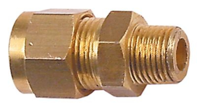 Втулка для резьбового соединения труба ø  8мм Р1: 1/8"