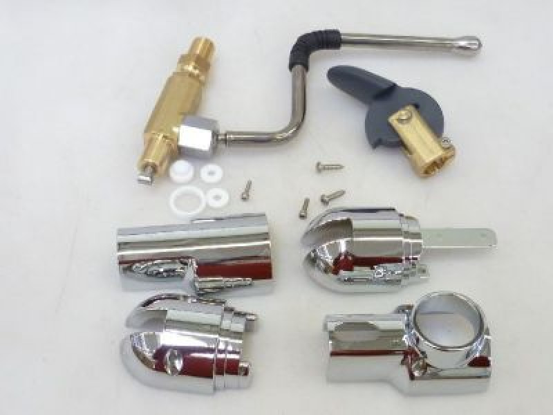 ASS. RUBINETTO VAPORE COMPL.DI LANCIA CO N APERTURA A LEVA