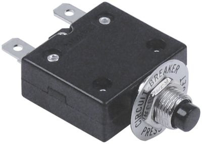 Переключатель максимального тока автоматический присоединение плоский штекер 6,3 мм 1-полярн.