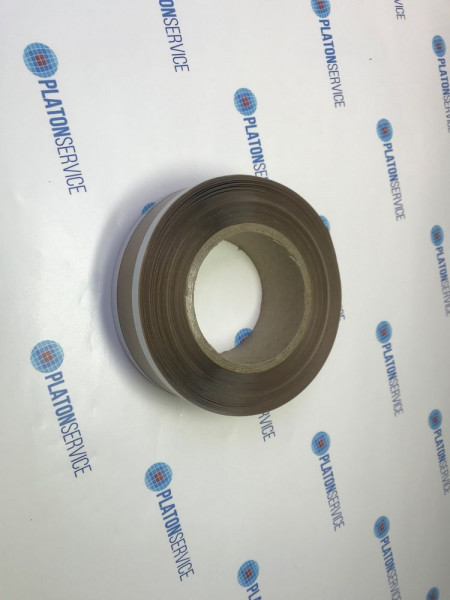 Лента из политетрафторэтилена Ш 46мм толщина 1мм самоклеющ.