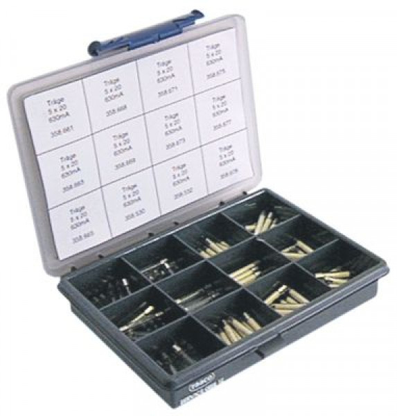 Комплект предохранителей слаботочных  номинальное напряжение 500В безынерцион.