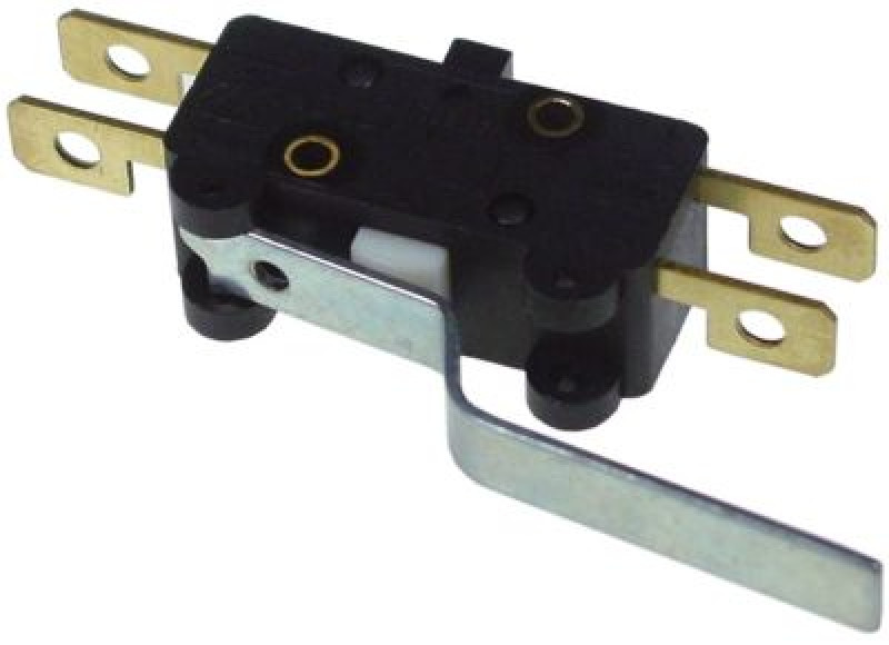 Микровключатель приводится в действие при помощи рычага 250В 5А