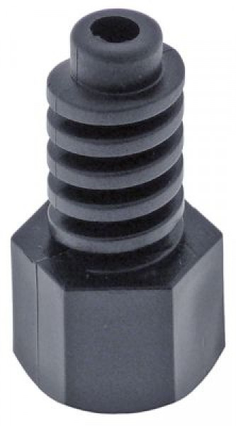 Ножка приборная резьба M17 пластмасса ø 17мм В 20мм ширина зева ключа 24 Д резьбы 30мм