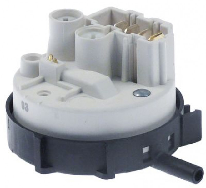 Прессостат диапазон давлений 60/20-110мбар присоединение 6 мм ø 58мм