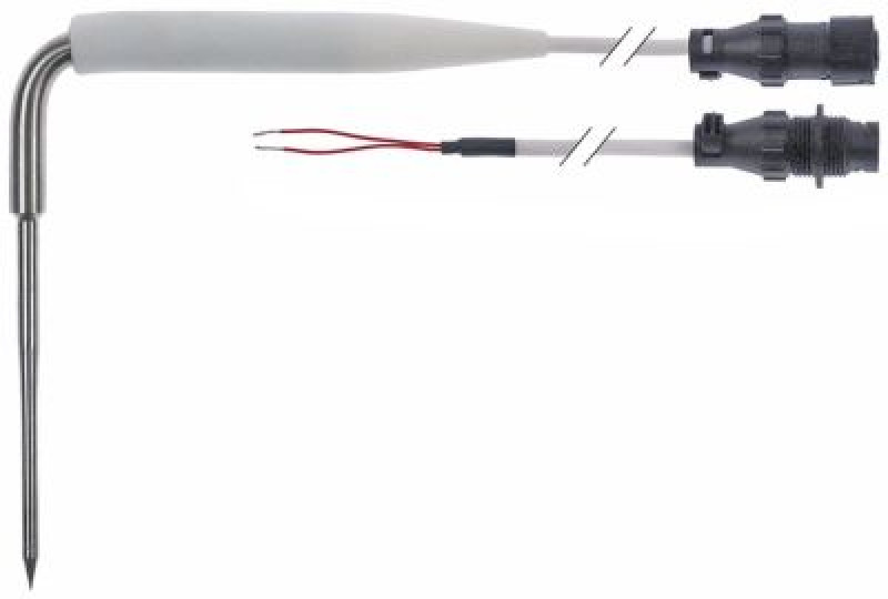 Датчик температурный погружной для измерения температуры в толще продукта PTC 1ком кабель силикон датчик -50 до +150°C