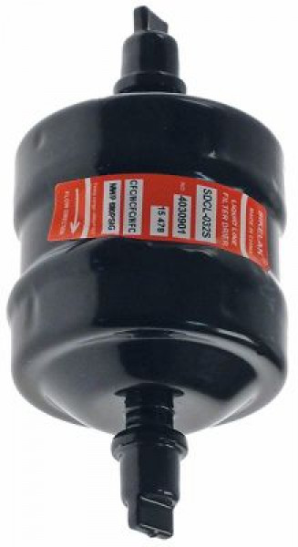 Осушитель присоединение 1/4" ODF ø 58мм Д 120мм тип SDCL-032S кол-во в уп-вке 1штук