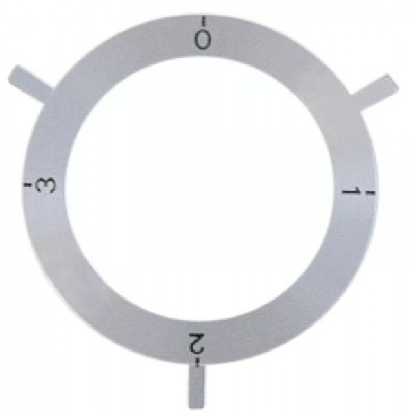 Маркировка регулировочной ручки переключатель 4х-шагов.