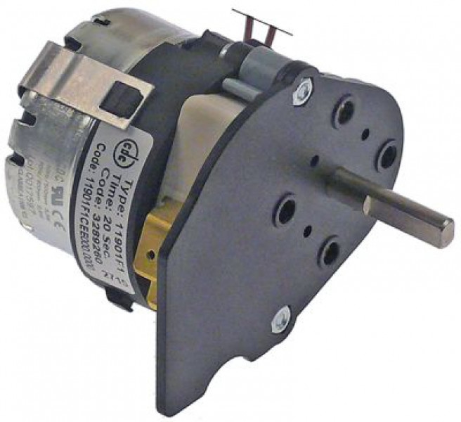 Таймер 11901F камеры 1 время работы 20 с 230В ø оси 6x4мм длина оси 25мм CDC 50/60Гц моторы 1