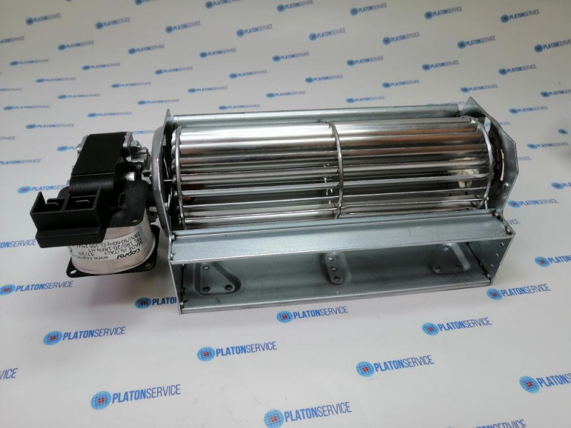 Вентилятор с поперечным потоком 25Вт 230В мотор слева ø валка 60мм Д валка 180мм