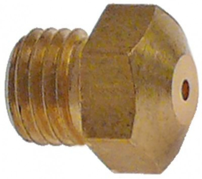 Жиклёр газовый резьба M8x1 ширина зева ключа 10 ø отверстия 14мм давление газа 20мбар