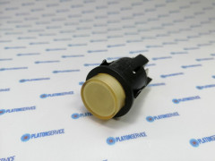 Выключатель кнопочный монтажные размеры ø25 мм жёлт. 2NO 250В присоединение плоский штекер 6,3 мм