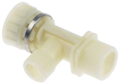 Деталь соединительная пластмасса Д 82мм 1/2" -3/4"