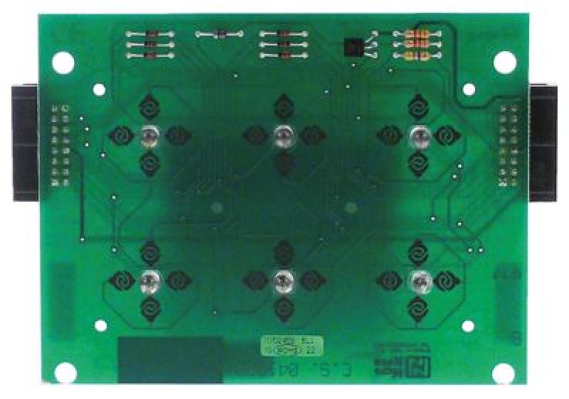 Плата печатная регулируемая Д 117мм Ш 90мм кнопки 6