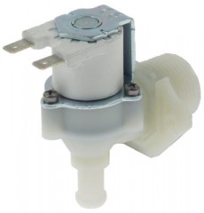 Клапан электромагнитный одинарн. углов. пластмасса вход 3/4" 230 В перем. тока RPE вход 18,5-20л/мин