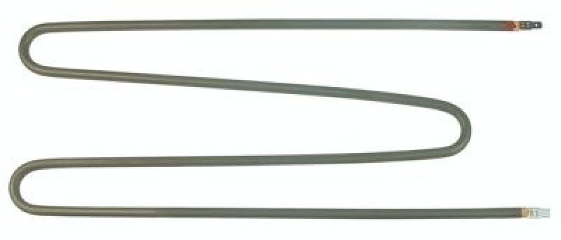 Элемент нагревательный  1200Вт 230В Д 280мм присоединение плоский штекер 6,3 мм труба ø  6,3мм