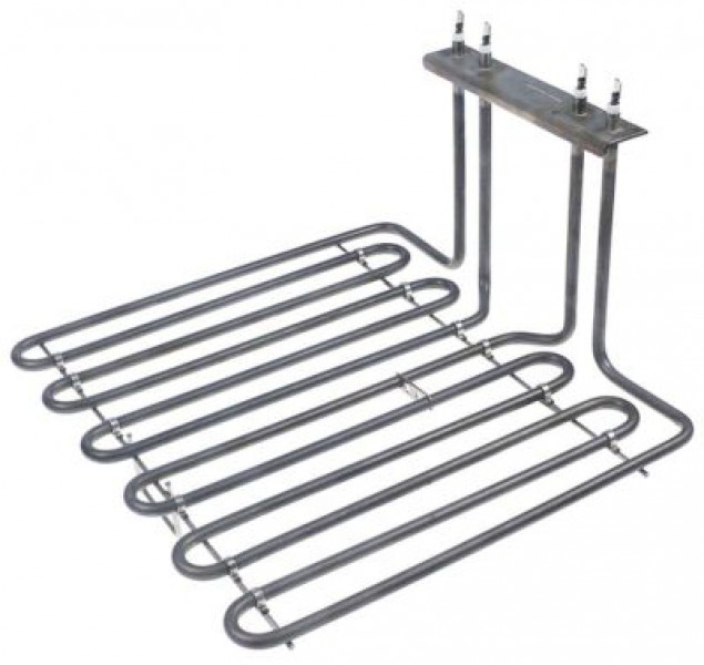 Элемент нагревательный  6000Вт 230В Д 315мм Ш2 164мм прямоугольный фланец