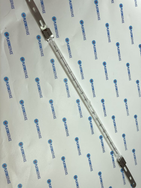 Лампа инфракрасная 220В 1000Вт Д 365мм с крепёжной пластиной длина цоколя 340мм  -