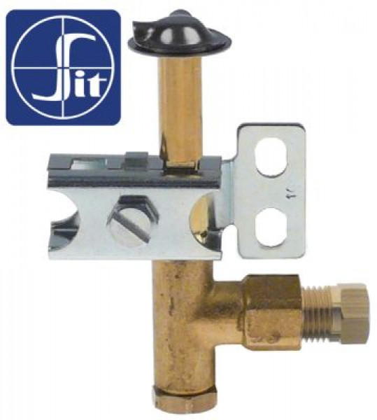 Горелка конфорочная тип серия 100 2х-пламен. ø дюзы 2мм подключение к газу 6мм SIT