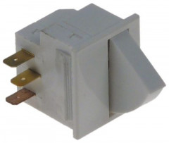 Микровключатель с кнопочным включателем 250В 3А 1CO присоединение плоский штекер 6,3 мм