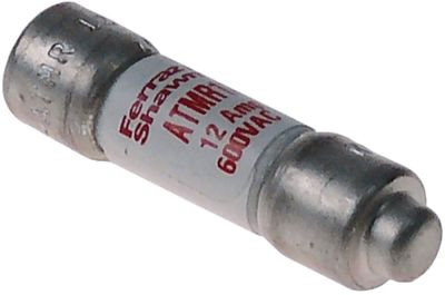 Предохранители слаботочные 12А безынерцион. номинальное напряжение 600В кол-во в уп-вке 1штук