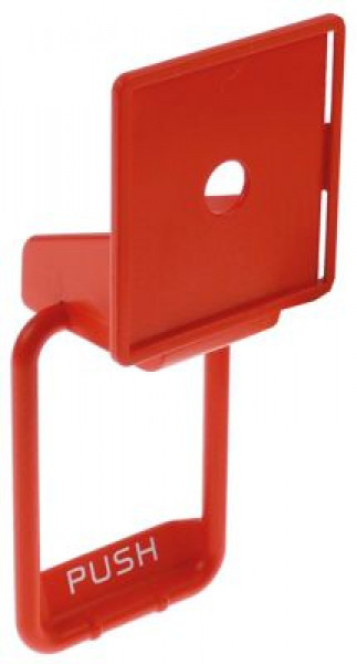 Рычажок красн. В 66мм Д 200мм Ш 80мм PUSH для дозатора напитков для прибора Arctic