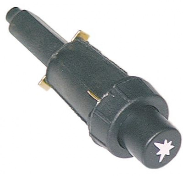 Воспламенитель пьезоэлектрический ø монтажный 22мм присоединение ø2 мм нагнетанием корпус пластмасса