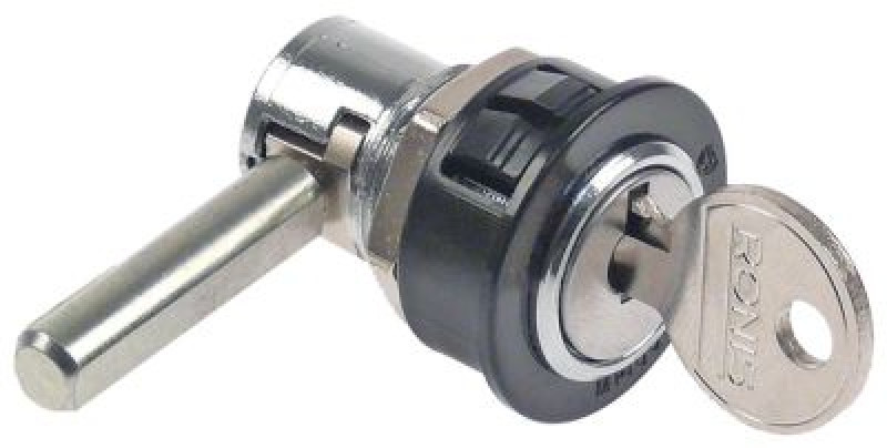 Цилиндр замка резьба M18x1 ø 20мм с крепким рычагом ø вала 75мм Д резьбы 18мм