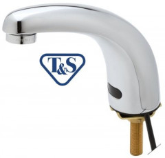 Арматура сантехническая сенсорная T&amp;S для питания от сети длина слива 114мм