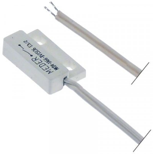 Выключатель электромагнитный 180В 5А 10Вт присоединение кабель длина провода 2000мм Д 23мм