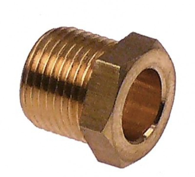 Втулка для резьбового соединения резьба M12 ø 8мм