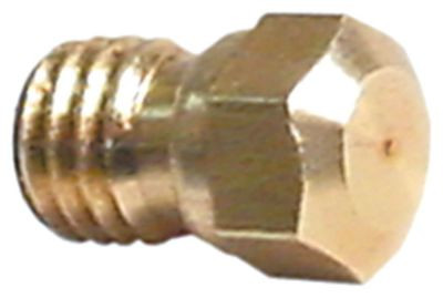 Жиклёр для конфорочной горелки природный газ давление газа 20мбар код 30 ø отверстия 3мм