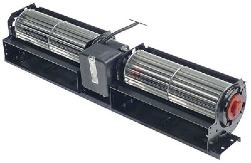 Вентилятор с поперечным потоком 45Вт мотор по центру ø валка 60мм Д валка 2x180мм