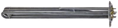 Элемент нагревательный  12000Вт 240В Д 485мм фланец с 3мя отверстиями присоединение M4