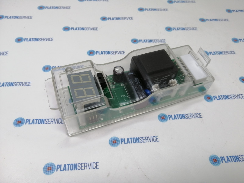 Плата печатная Д 134мм Ш 48мм с дисплеем кофемашина 230В для прибора COFFEE QUEEN